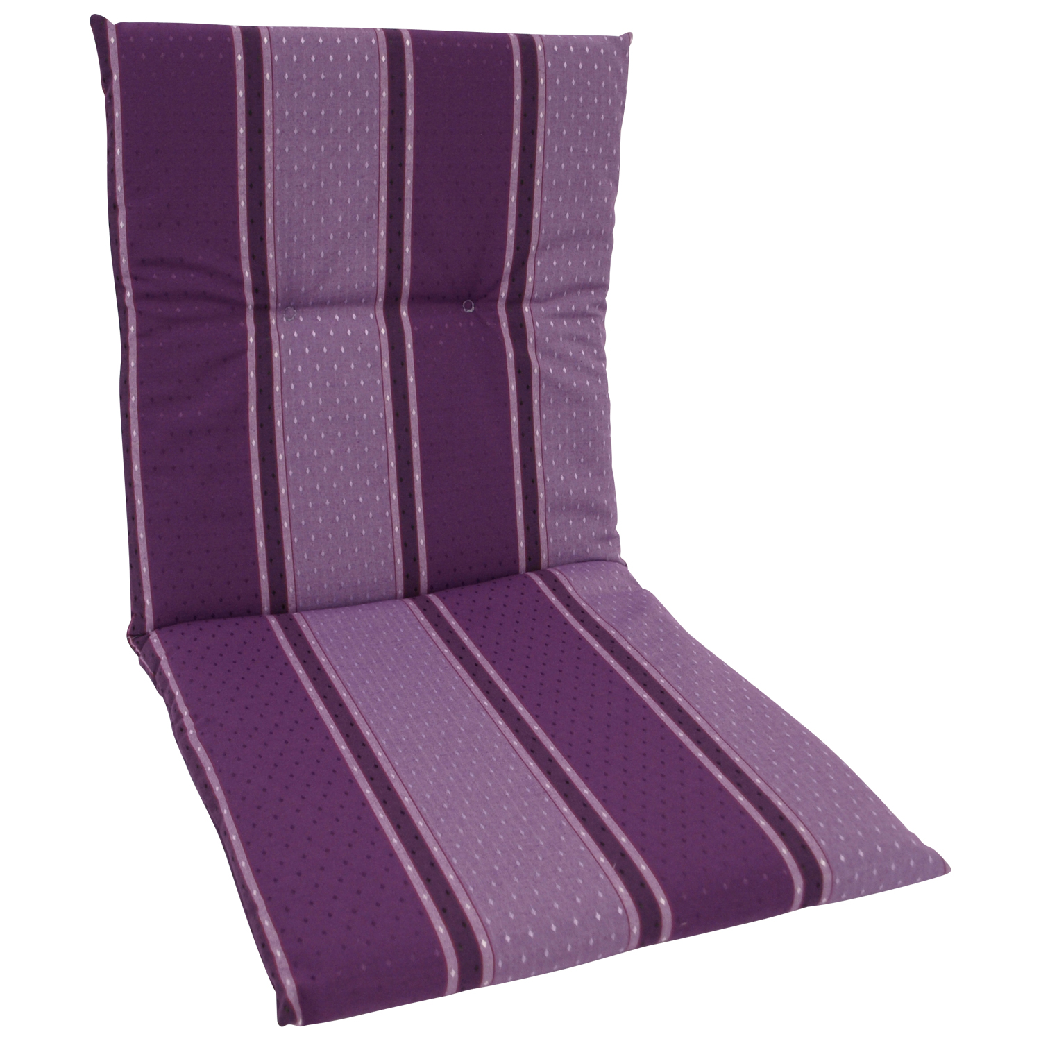 Auflage BERN für Sessel, violett gestreift